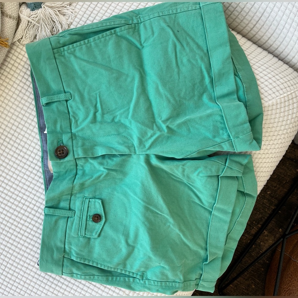 Seafoam green Banana Republic shorts